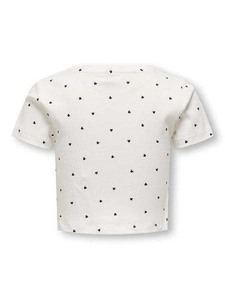 Kids Only Heart T-Shirt in White
