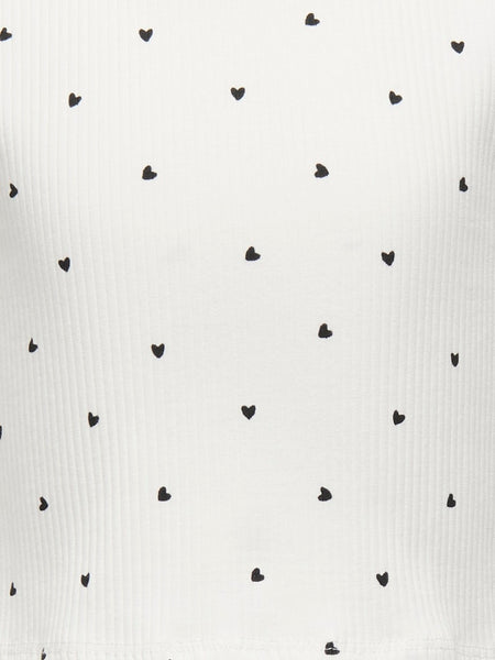 Kids Only Heart T-Shirt in White