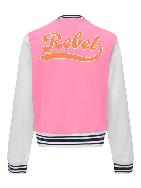 Kids Only Rebel Bomber Jacket in Pink