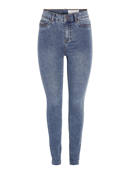 Noisy May NMCALLIE Skinny Fit Jeans in Medium Blue
