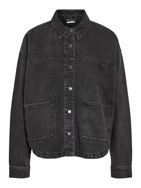 NOISY MAY Denim Jacket in Black