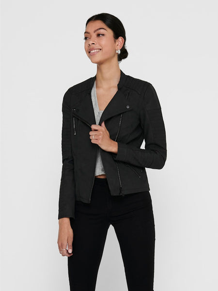 ONLY Biker Jacket in Black