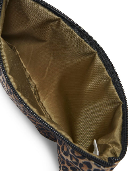 Only Leopard Print Beach Purse in Brown