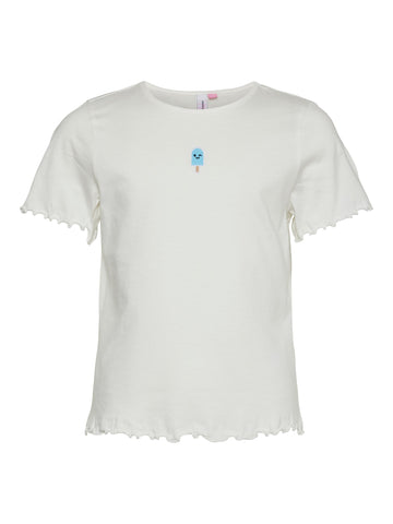 Vero Moda Girl Popsicle T-Shirt in White