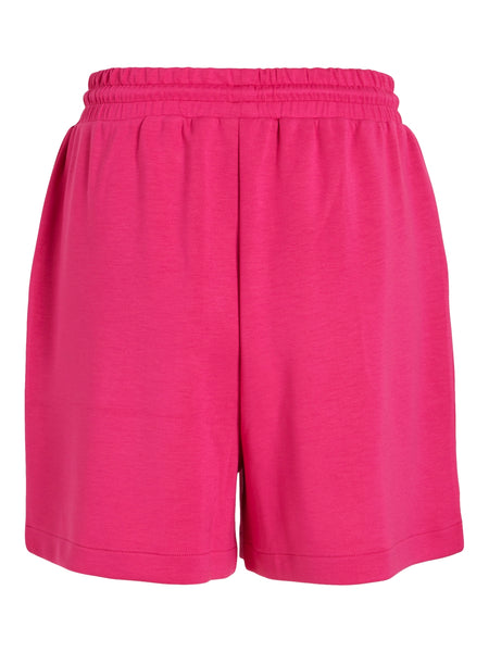 Vila High Waist Shorts in Pink