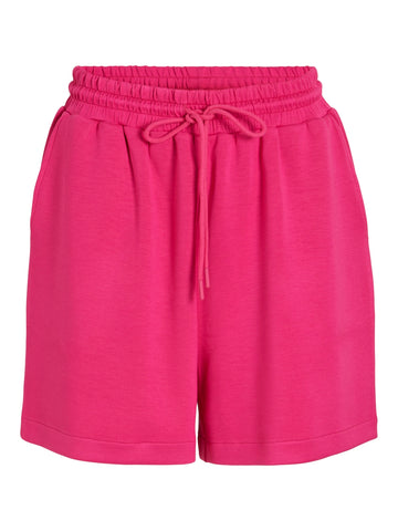 Vila High Waist Shorts in Pink