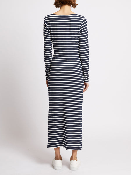 French Connection Kyra Jersey Dress in Navy