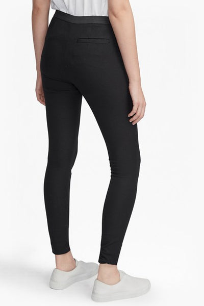 French Connection Twill Skinny Trousers in Black