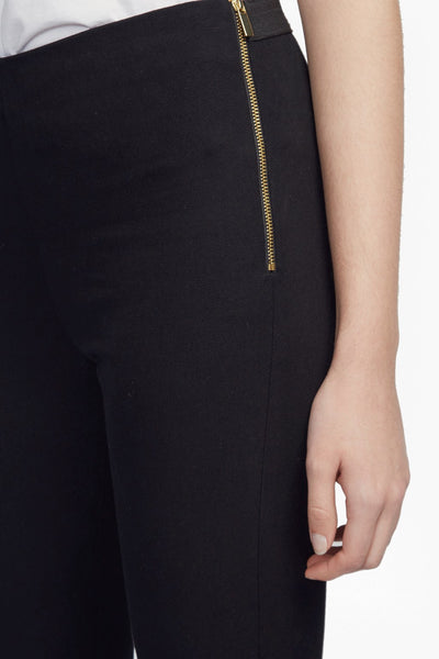 French Connection Twill Skinny Trousers in Black