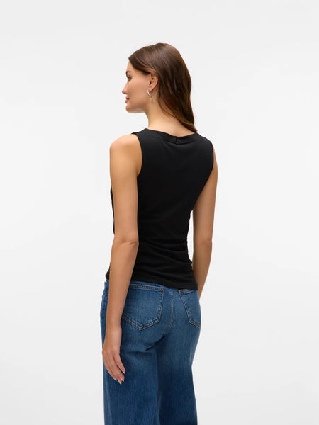 VERO MODA Tank Top in Black