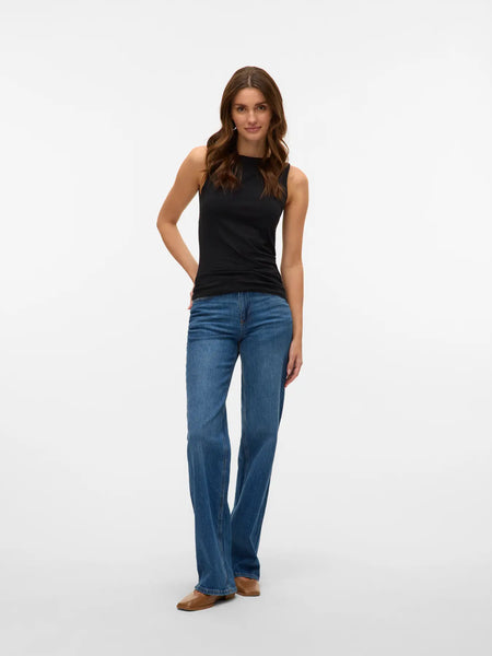 VERO MODA Tank Top in Black