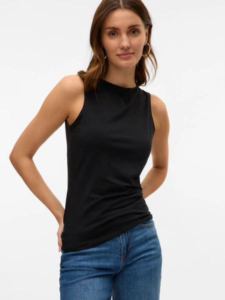 VERO MODA Tank Top in Black