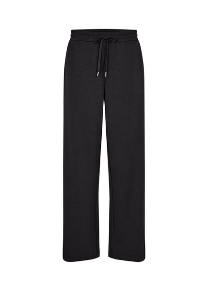 Soyaconcept Straight Leg Joggers in Black