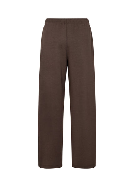 SOYACONCEPT Wide Leg Joggers in Brown