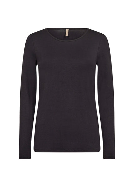 Soyaconcept Long Sleeve Top in Black