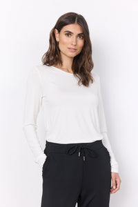 Soyaconcept Long Sleeve Top in White