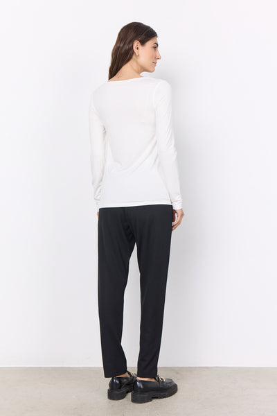 Soyaconcept Long Sleeve Top in White