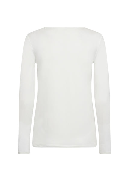 Soyaconcept Long Sleeve Top in White