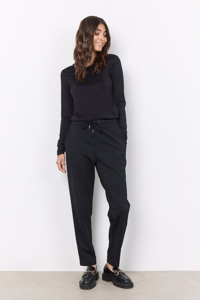 Soyaconcept Long Sleeve Top in Black