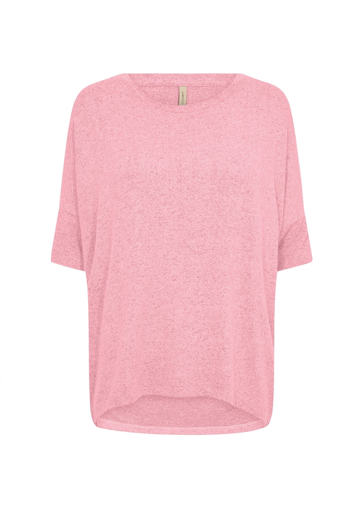 Soyaconcept 3/4 Sleeve Soft Biara Top in Pink