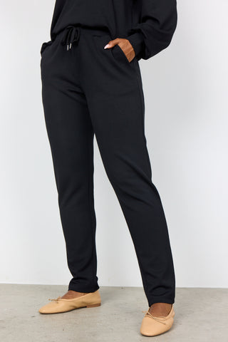 Soyaconcept Slim Fit Joggers in Black