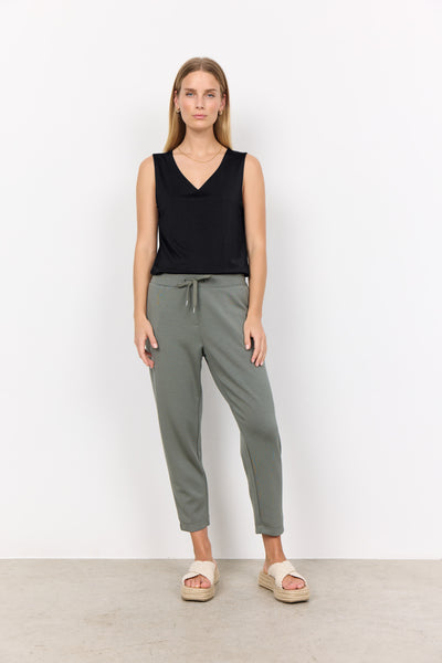 SOYACONCEPT V-Neck Tank Top in Black