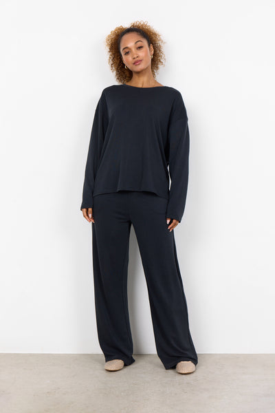 Soyaconcept Long Sleeve Top in Black