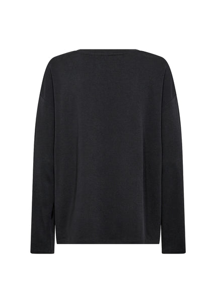 Soyaconcept Long Sleeve Top in Black