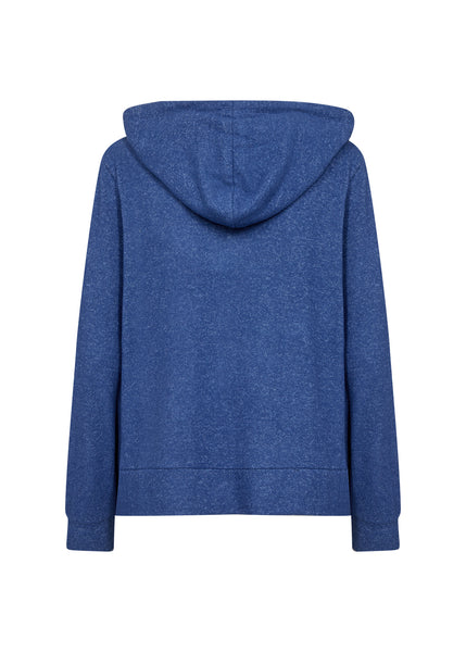 SOYACONCEPT Knitted Hoodie in Blue