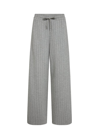 SOYACONCEPT Pinstripe Joggers in Grey