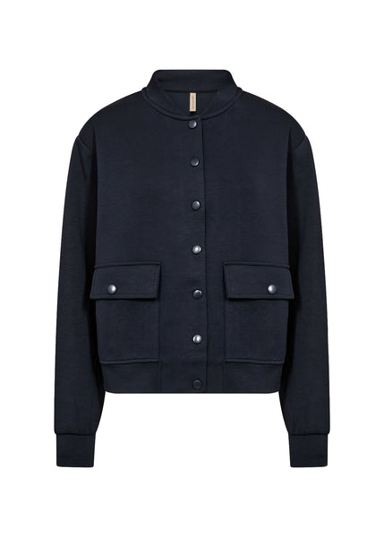 SOYACONCEPT Bomber Jacket in Navy