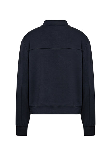 SOYACONCEPT Bomber Jacket in Navy