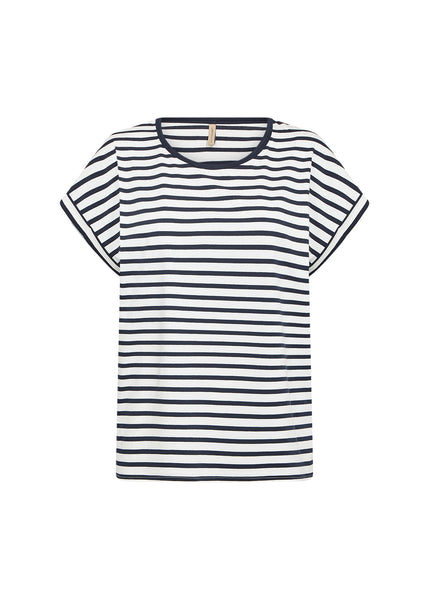 SOYACONCEPT Striped T-Shirt in Navy
