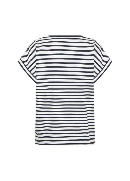 SOYACONCEPT Striped T-Shirt in Navy