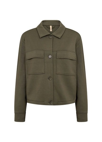 SOYACONCEPT Collar Jacket in Green