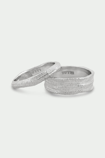 TUTTI Contour Ring Set