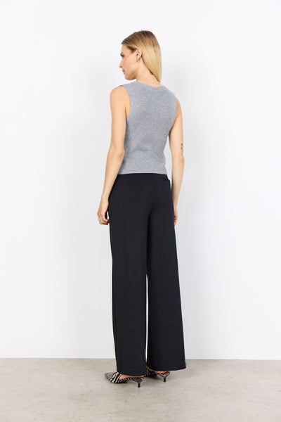 SOYACONCEPT Knitted Waistcoat in Grey