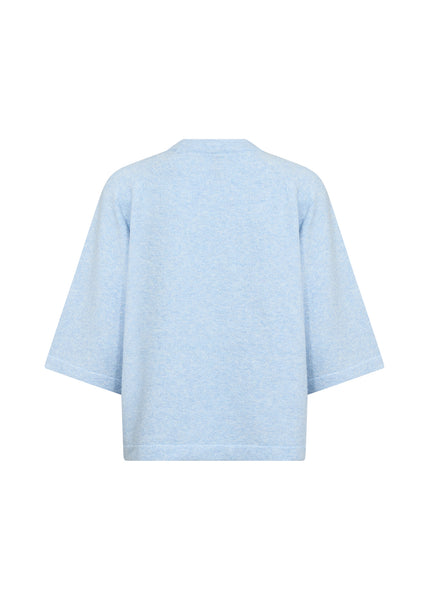 SOYACONCEPT 2/4 Sleeve Knit Jumper in Blue