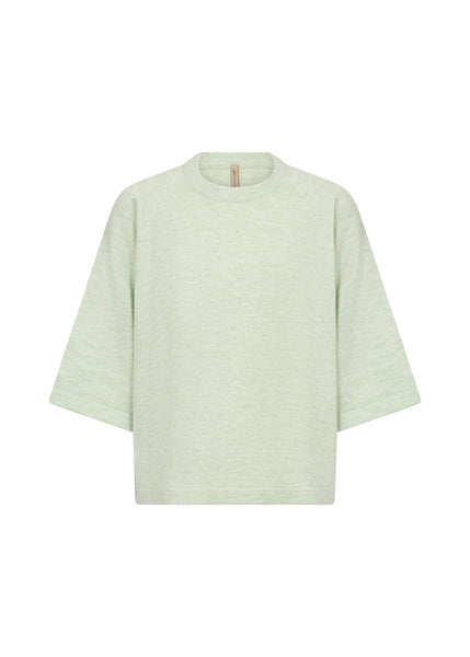 SOYACONCEPT 2/4 Sleeve Knit Jumper in Green