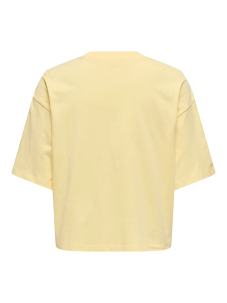 ONLY "San Francisco" Printed T-Shirt in Yellow
