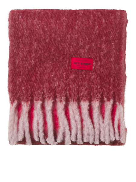 JJXX Block Colour Knit Scarf in Pink