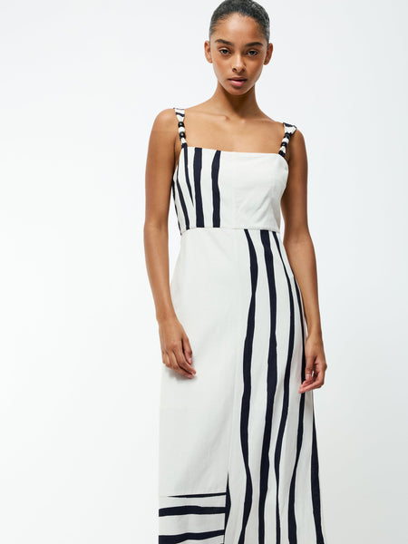 French Connection Genevieve Ariette Dress in White