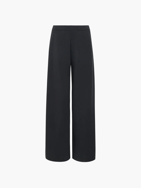French Connection Wren Side Stripe Wide Leg Joggers in Grey