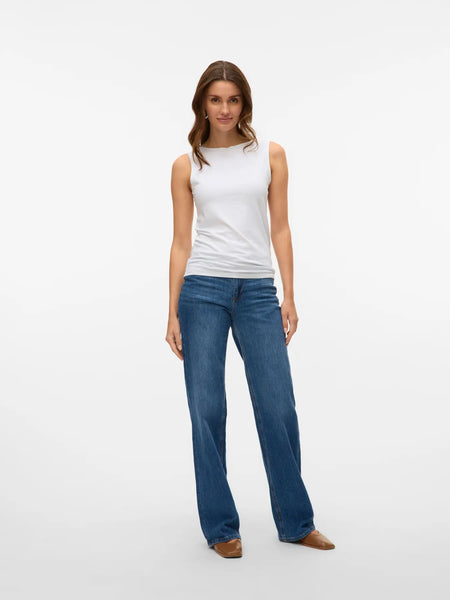 VERO MODA Tank Top in White