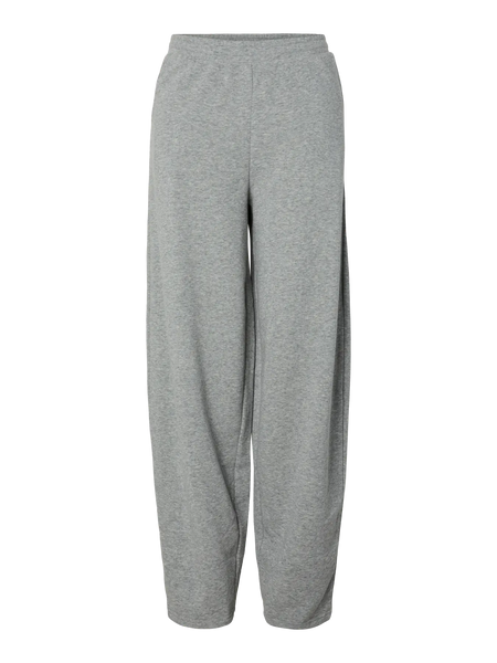 PIECES Barrel Leg Joggers in Grey