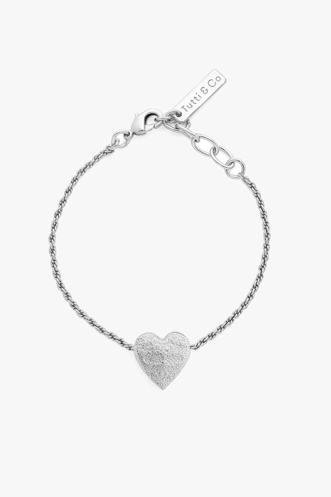 Tutti & Co Embrace Bracelet In Silver