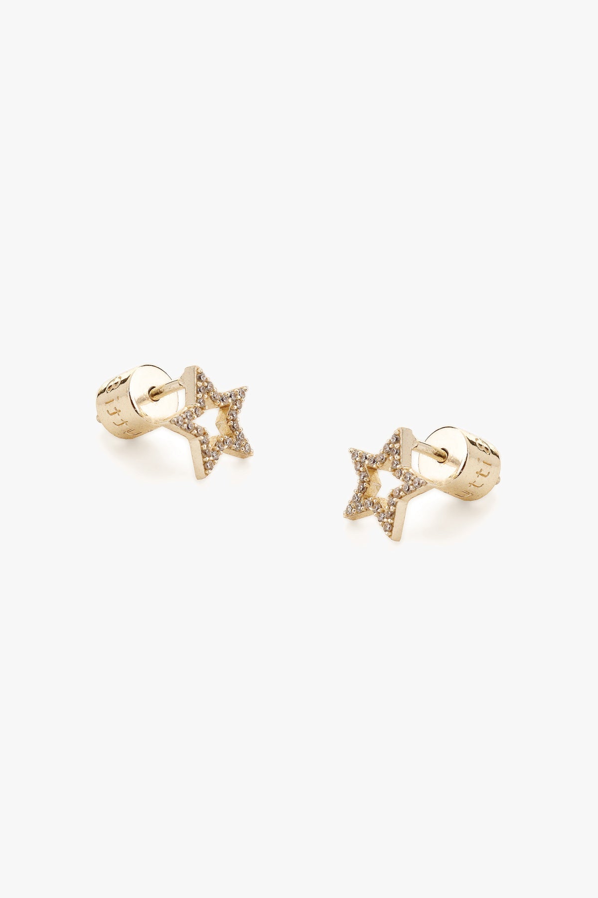 Tutti & Co Pave Star Earrings