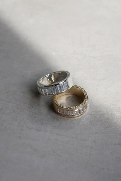 Tutti & Co Flare Ring In Gold