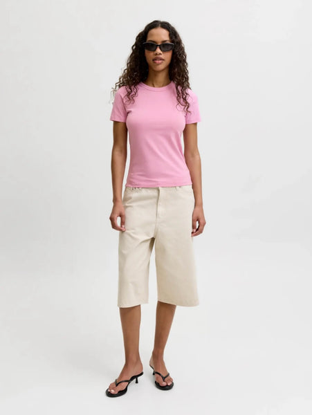 JJXX Plain T-Shirt in Pink
