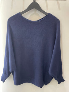 Miss Sugar Pearl Back Knit Jumper